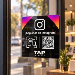 Placa Seguidores Instagram